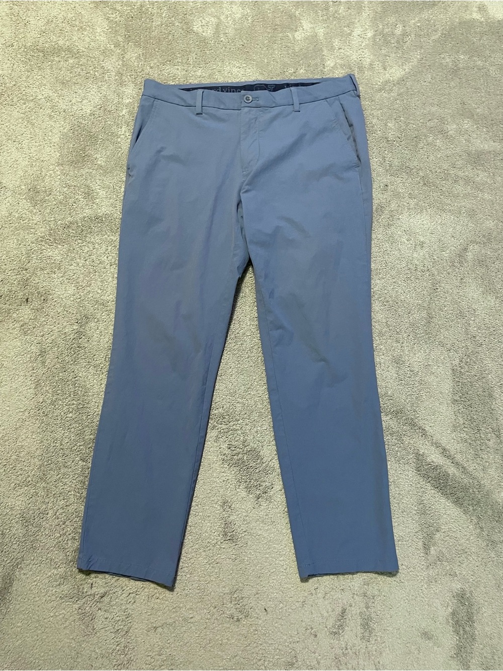 Vineyard Vines Performance Pants Mens 35x30 Blue Golf Preppy Chino Classic